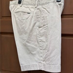 Polo by Ralph Lauren Tan Flat Front Shorts Classic Style